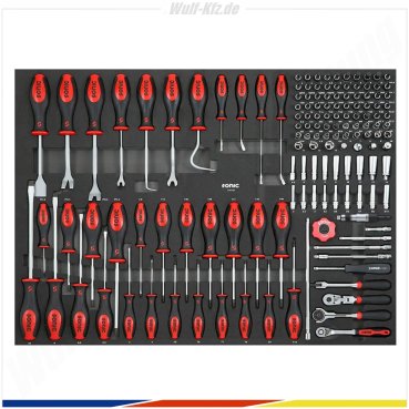 Sonic gefüllter Werkstattwagen NEXT S12XD HEAVY DUTY / 723-​tlg.
